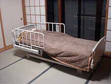 仮眠用ベッドの写真
